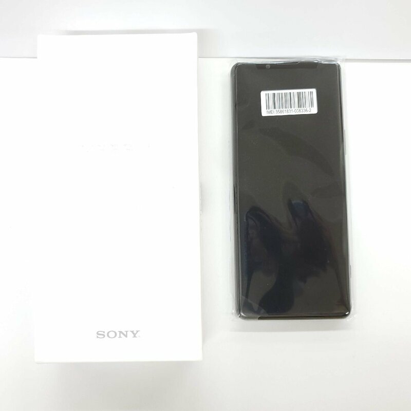 【未使用品】国内版 SIMフリー スマートフォン SONY XPERIA 5Ⅲ SOG05 8GB/128GB ブラック