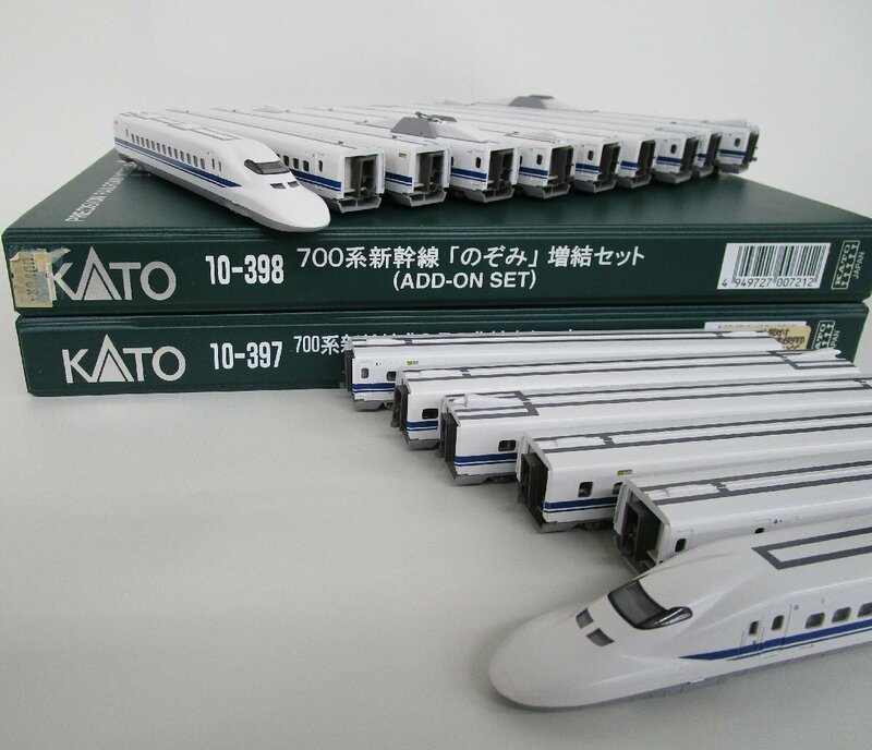 KATO 10-397 + 398 700系新幹線「のぞみ」基本 + 増結セット【ジャンク】agn051004