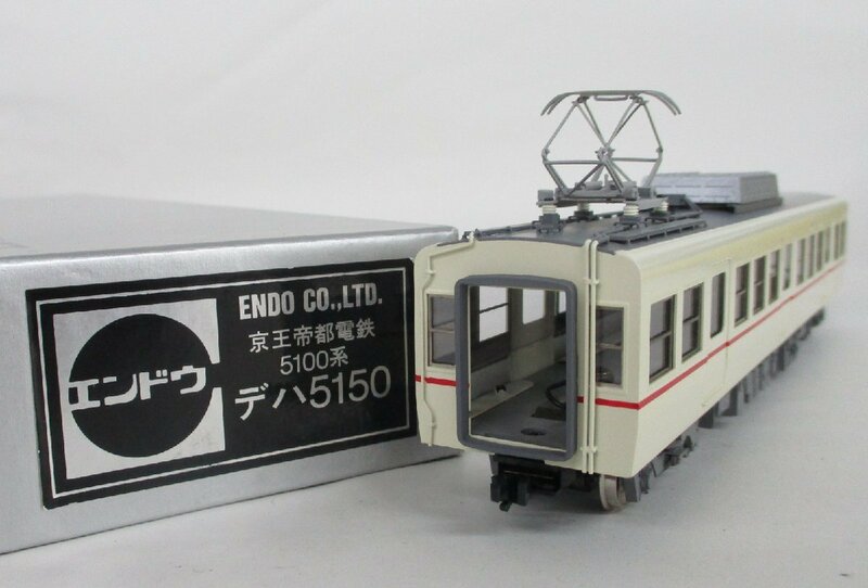 エンドウ 京王帝都電鉄5100系 デハ5150(集中型クーラー) 1998年製品【ジャンク】oah052723
