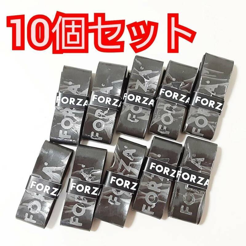 送料無料 バドミントン オーバー グリップテープ フォーザ(FZ FORZA) ポリウレタン 不織布製 ブラック FZ301597-BK 正規品 新品