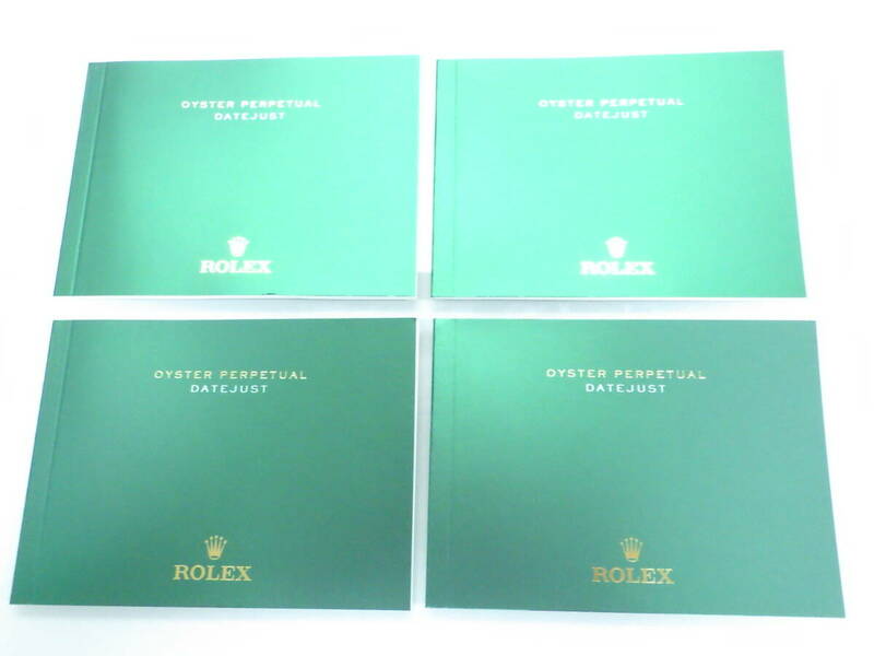 ROLEX ロレックス デイトジャスト冊子 2016年 英語表記 4点　№2918