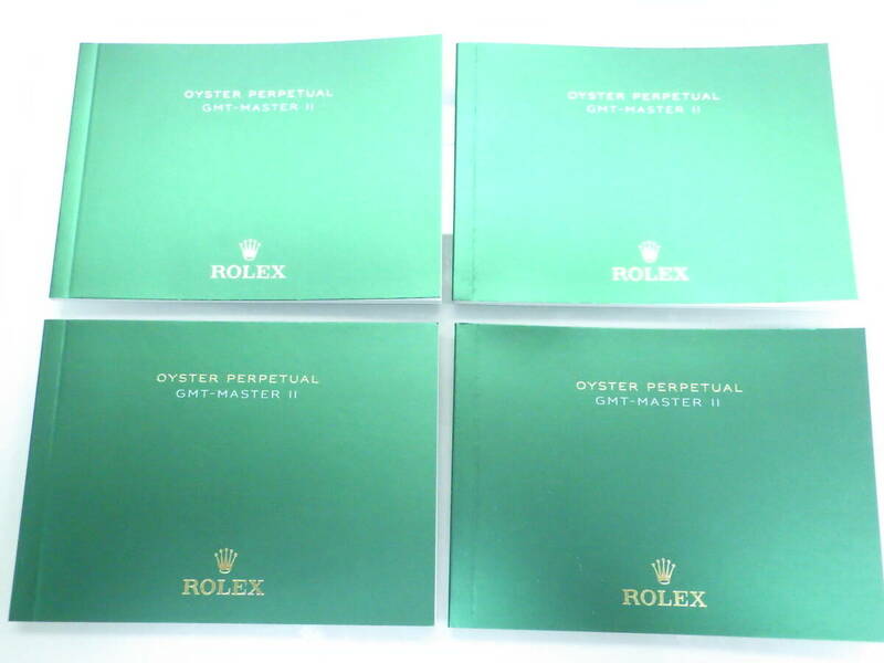 ROLEX ロレックス GMTマスター2 冊子 2017年 英語 4点　№2919