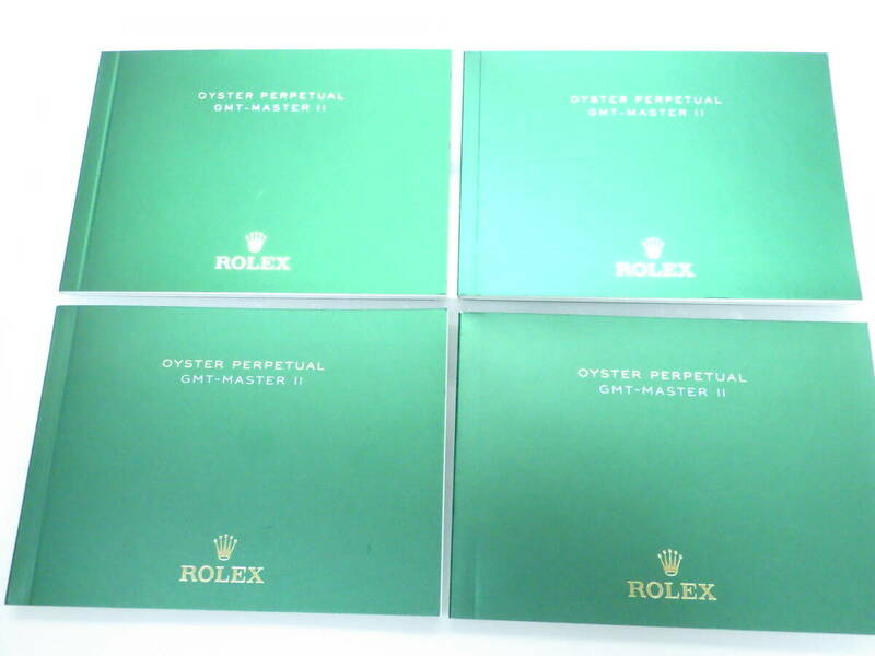 ROLEX ロレックス GMTマスター2 冊子 2016年 英語 4点　№2964