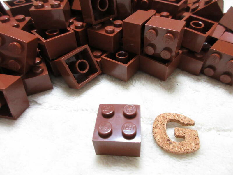 LEGO★G 正規品 95個 茶 2×2 ブロック パーツ 同梱可能 レゴ シティ タウン クリエイター エキスパート ブラウン 海賊船 船 お城