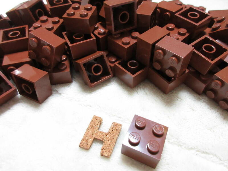 LEGO★H 正規品 96個 茶 2×2 ブロック パーツ 同梱可能 レゴ シティ タウン クリエイター エキスパート ブラウン 海賊船 船 お城