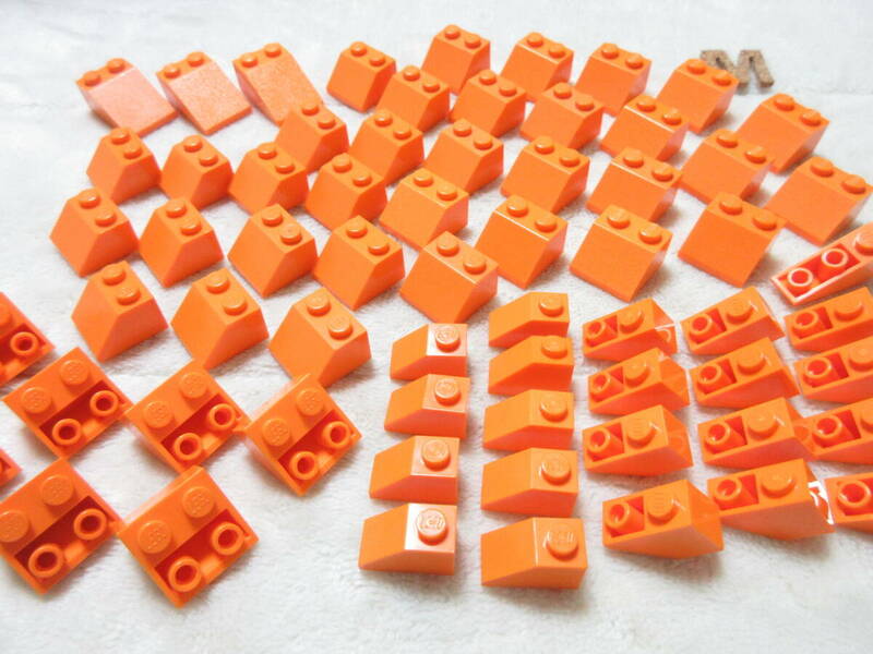 LEGO★M 正規品 オレンジ スロープ 同梱可能 レゴ シティ タウン クリエイター エキスパート スポンジボブ エクソフォース 北極 探査 調査