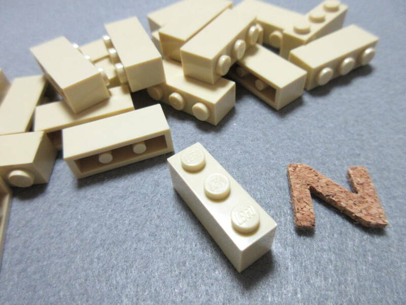 LEGO★N 正規品 20個 タン 1×3 ブロック 同梱可能 レゴ シティ タウン クリエイター エキスパート 建材 建物 フレンズ家