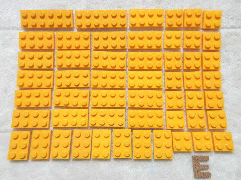 LEGO★E 正規品 ブライトライトオレンジ 2×6 2×3 他 プレート 同梱可能 レゴ クリエイター エキスパート 建材 建物 店 ショップ 食べ物