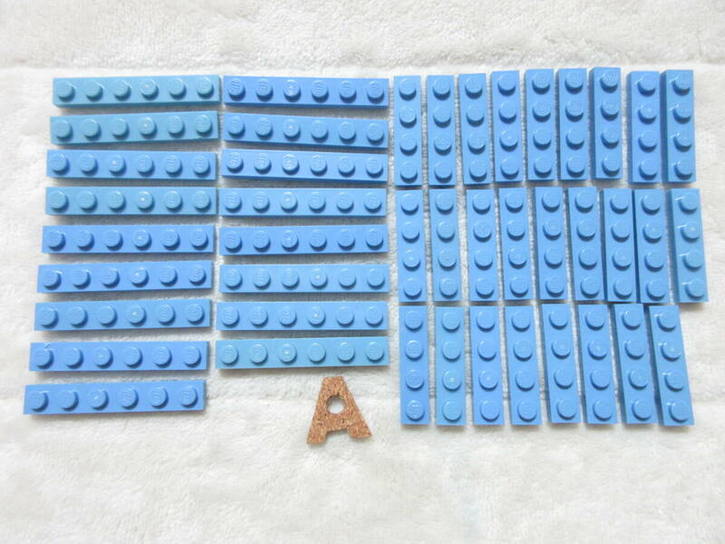 LEGO★A 正規品 水色 1×6 1×4 プレート 同梱可能 レゴ シティ クリエイター エキスパート 建材 建物 家 ハリーポッター 探偵 事務所