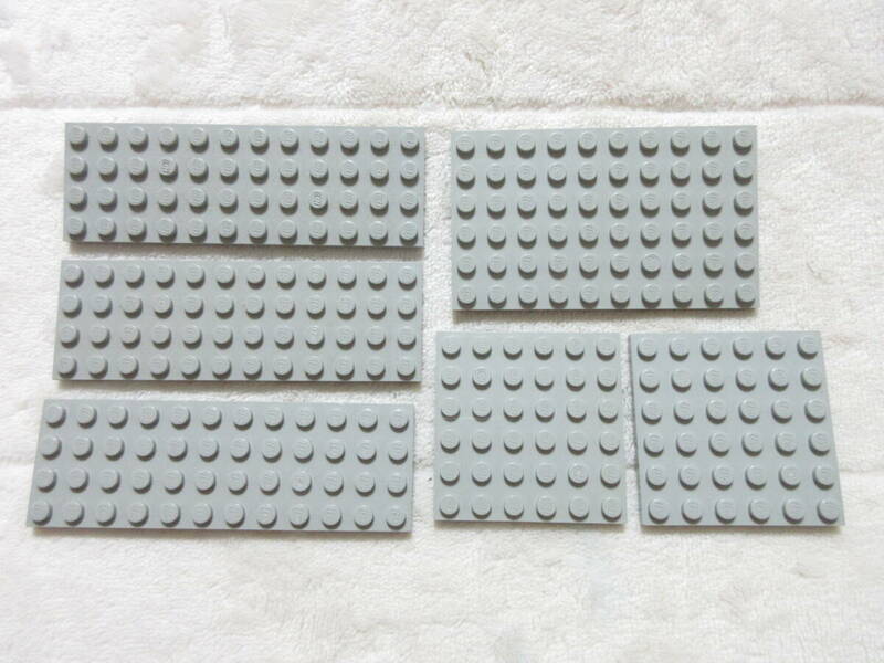 LEGO★2 正規品 年代物 旧灰 4×12 6×10 6×6 プレート 同梱可能 レゴ キャッスル お城シリーズ 南海の勇者 ウェスタン スターウォーズ