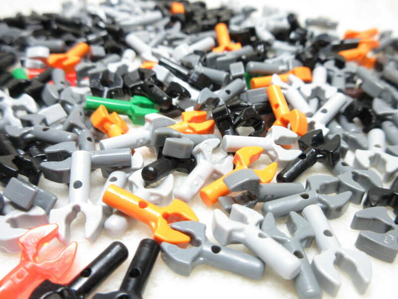LEGO★正規品 200個 スパナ ロボットアーム パーツ 同梱可能 レゴ シティ タウン クリエイター エキスパート
