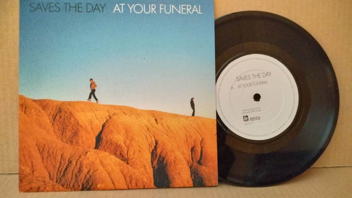 【00年代ロック 7inch】Saves The Day / At Your Funeral BUN 021-7 セイブ・ザ・デイズ emo エモロック エモコア UK盤