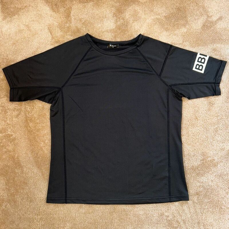 新品！ベビードールのジュニアラインBBDLの半袖Tシャツ 黒　160サイズ　ユニセックス　通学にも　速乾Tシャツ