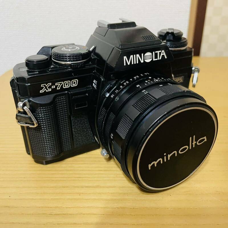 MINOLTA X-700 ROKKOR 58mm F1.4 ミノルタ 一眼レフカメラ レンズセット フィルムカメラ
