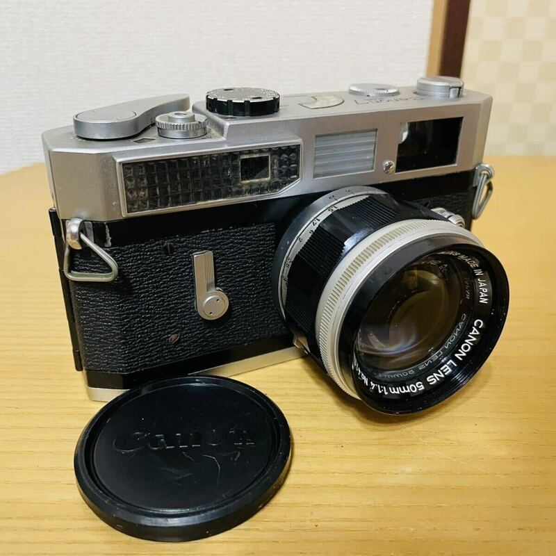 CANON MODEL 7 50mm F1.4 ライカLマウント レンズ キヤノン レンジファインダー フィルムカメラ　Canon