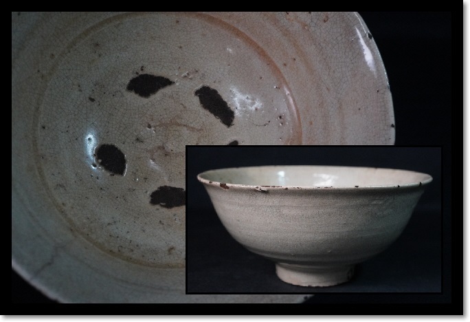 李朝茶碗　中国美術 　朝鮮　 韓国 　高麗 　李朝　骨董品　古美術 　時代　古玩　茶碗