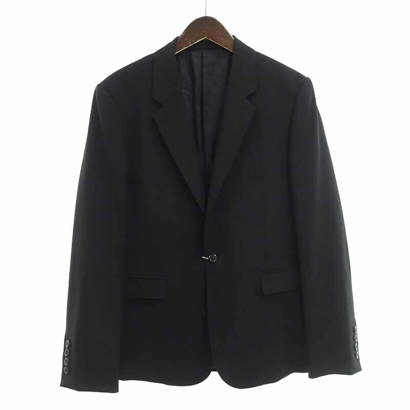 【特別価格】LAD MUSICIAN 21SS STANDARD 1B JACKET ウール テーラード ジャケット ブラック メンズ42