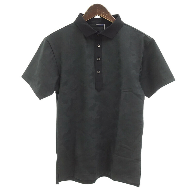 JUN HASHIMOTO COMBINATION POLO ポロシャツ Tシャツ ブラック メンズ3