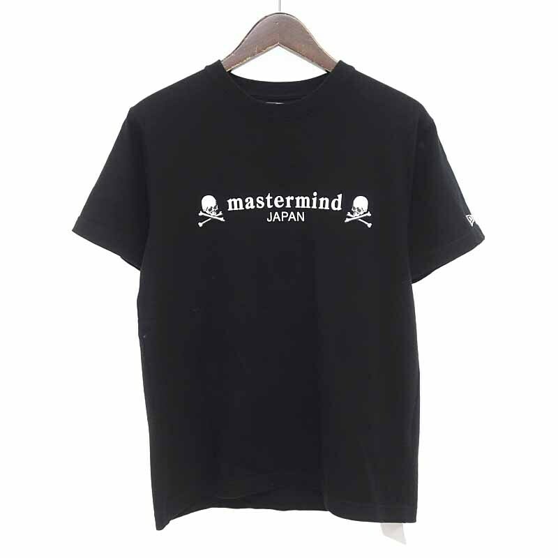 【特別価格】MASTERMIND JAPAN 20SS NEW ERA LOGO TEE 100周年記念ロゴTシャツ ブラック メンズS