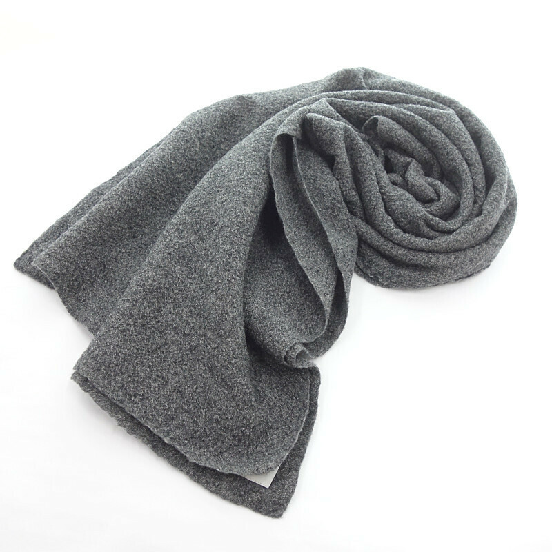 【特別価格】Hannibal Silas 54 Scarf ウール マフラー ストール スカーフ グレー ユニセックス-