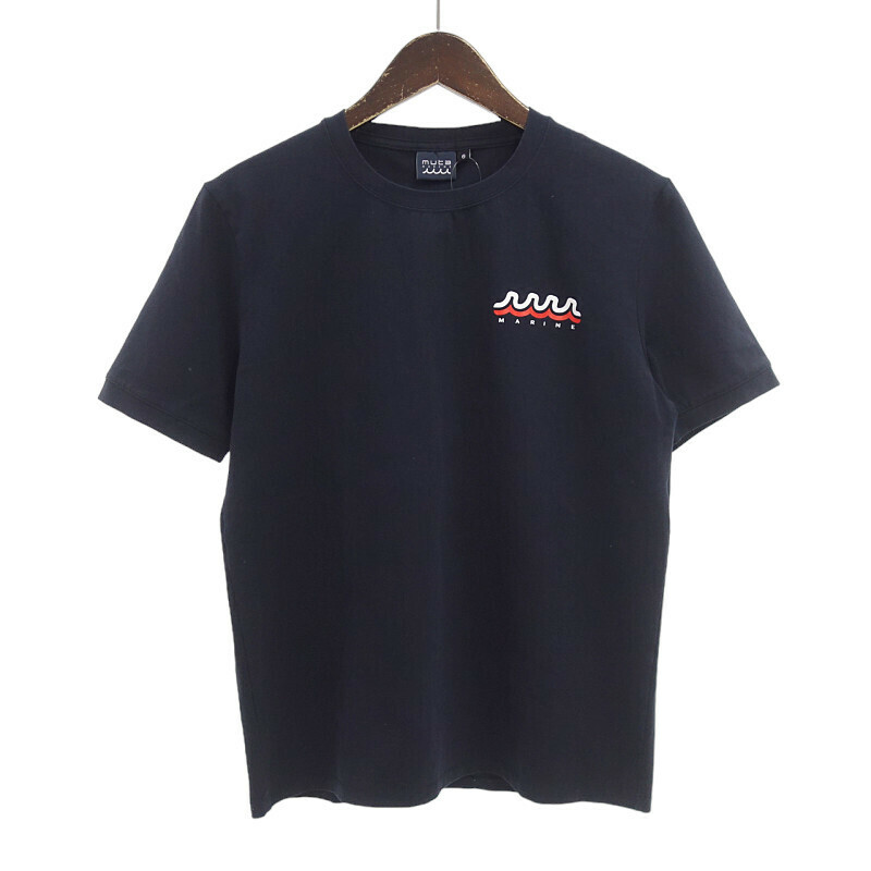 【PRICE DOWN】MUTA MARINE GOLF ゴルフ ロゴ 半袖 カットソー Tシャツ ネイビー メンズ6