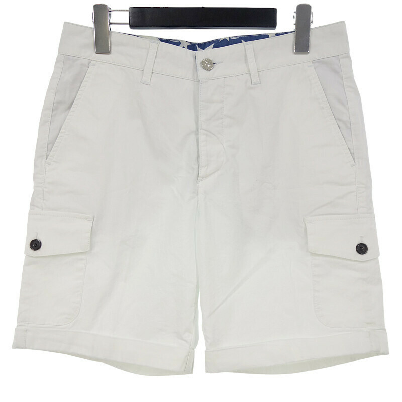 【特別価格】HYDROGEN ポケット チノ ショーツ ショート パンツ ホワイト メンズ29