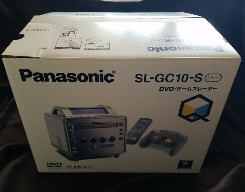 【ジャンク品】 通電可 Panasonic パナソニック ゲームキューブ GC SL-GC10-S CD/DVDプレーヤー 任天堂 リモコン付