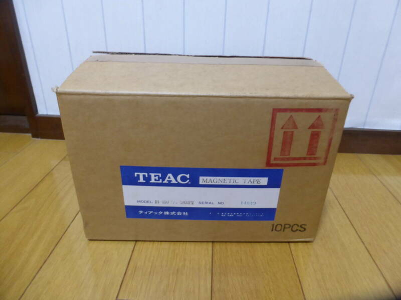 デッドストック☆TEAC DT-350 -1/2-1800PR MAGNETIC TAPE 7PCS　7個☆