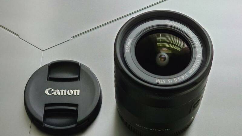 キヤノン　CANON　カメラレンズ ［キヤノンEF-M /ズームレンズ］ ブラック　EF-M11-22mm F4-5.6 IS STMジャンク品