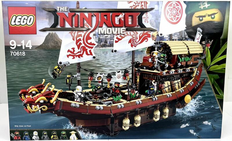 新品未開封 レゴ LEGO ニンジャゴー 空中戦艦バウンティ号 70618