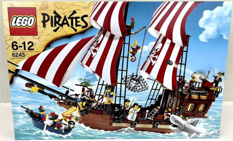 新品未開封 レゴ 6243 赤ひげ船長の海賊船 ブロック
