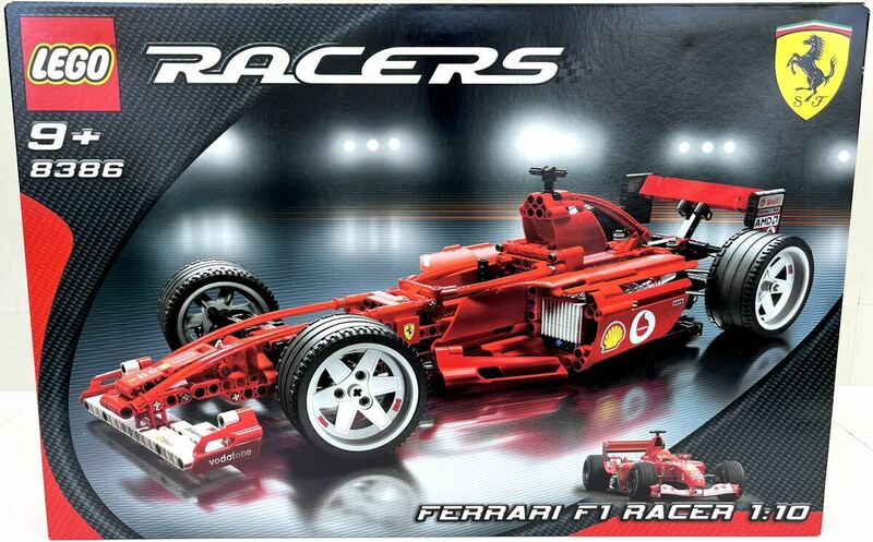 新品未開封 レゴ フェラーリ LEGO FERRARI F1 RACER 1/10 8386