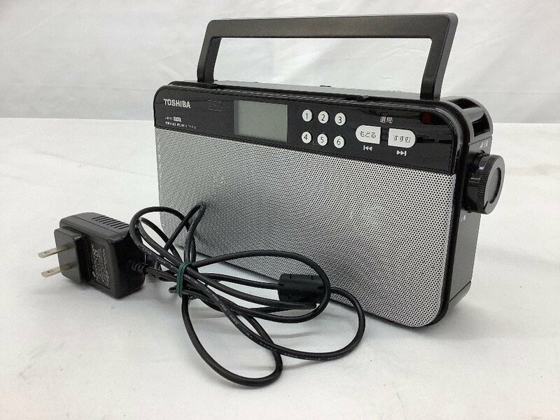 TOSHIBA(東芝) AM/FMラジオ/ステレオラジオ TY-SR55 通電のみ確認済み 電池・説明書なし 中古品 ACB