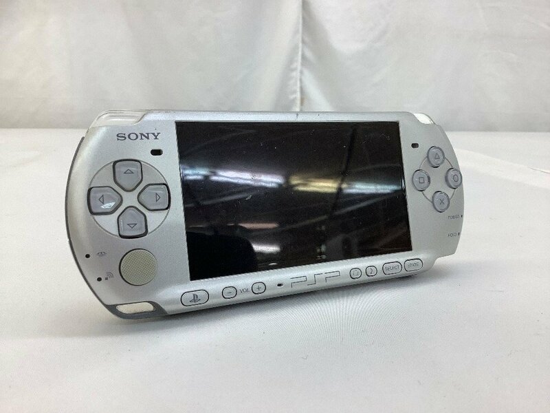 SONY PSP PSP-3000 起動後画面フリーズ/バッテリー欠品 付属充電器接触不良 ジャンク品 ACB