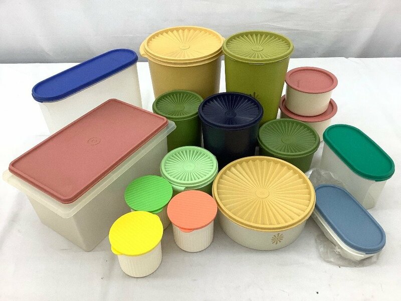 タッパーウェア/Tupperware まとめ/タッパー/保存容器/密封容器 未使用含む 中古品 ACB