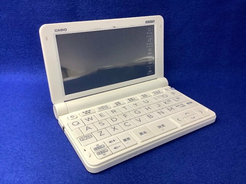 CASIO(カシオ) 電子辞書 XD-SV4750 動作確認済 本体・ケース内側汚れ有/電池抜き取り済 中古品 ACB