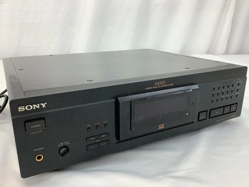 SONY(ソニー) CDプレイヤー CDP-XA5ES 動作確認済 コード記載1995年 中古品 ACB