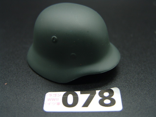 【 DR 078 】1/6ドールパーツ：DRAGON製 ドイツ軍 M35ヘルメット（WWII)【 長期保管・ジャンク扱い品 】