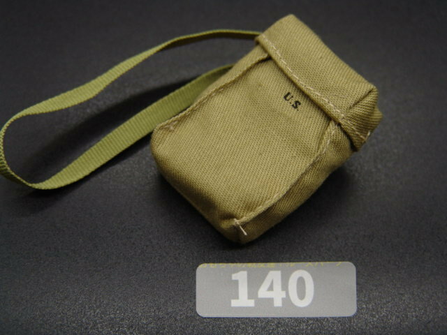 【 灰 140 】1/6ドールパーツ：DRAGON製 アメリカ軍 マガジンバッグ（WWII)【 長期保管・ジャンク扱い品 】
