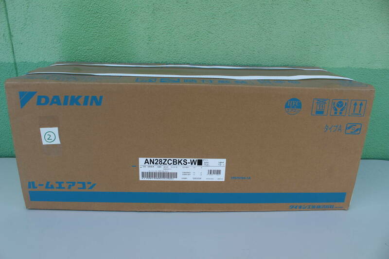 ②　ダイキン DAIKIN CBKシリーズ ホワイト AN28ZCBKS-W [おもに10畳用 /100V] 2022年製 未使用に近い 動作未確認品