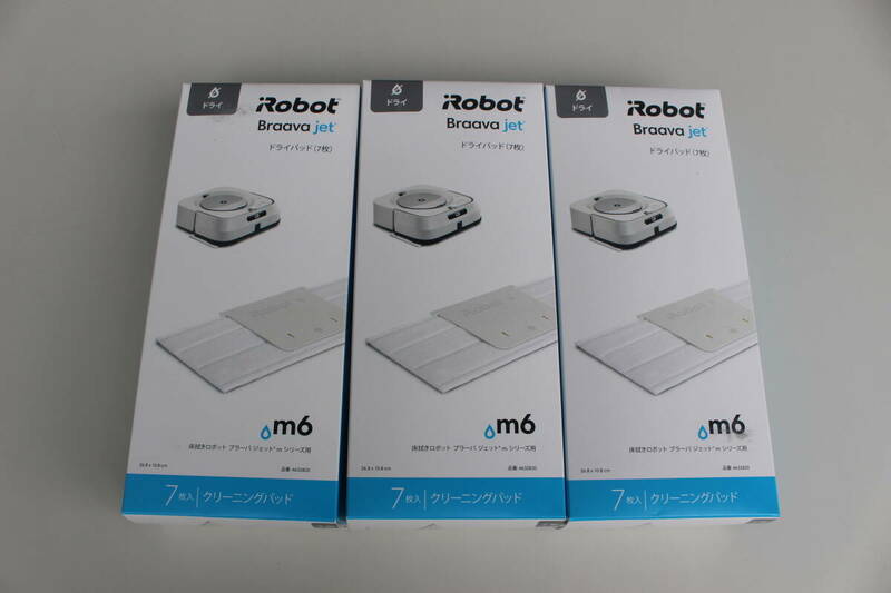 iRobot　アイロボット　ドライパッド（7枚） 4632820　3個セット　未開封品