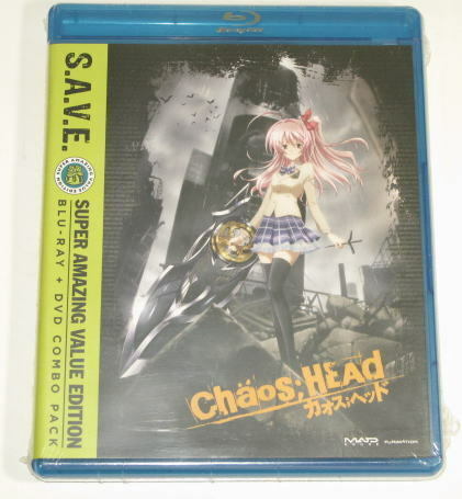 北米版　カオスヘッド　( Chaos HEAd THE COMPLETE SERIES BLU-RAY+ DVD COMBO PACK / FUNIMATION ) 　未使用