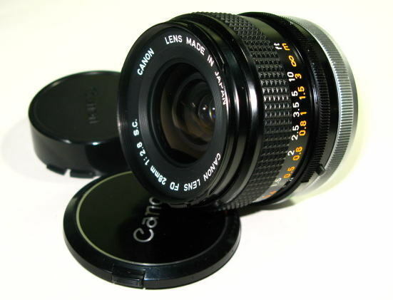 キヤノン　Canon FD　FD28mm F2.8 S.C.　　 キヤノンFDマウント　　　オールドレンズ　　要修理　　　中古