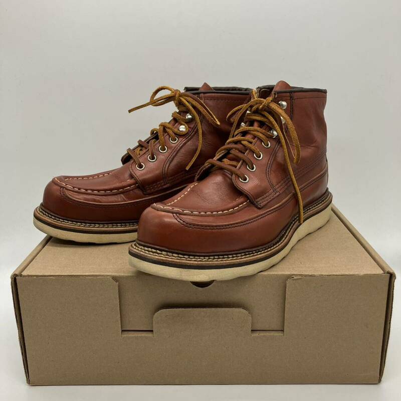 【25.5cm】 RED WING 9851 Irish Setter Canoe Moc Oro-russet Portage レッドウイング アイリッシュセッター カヌー モック ブーツ F638