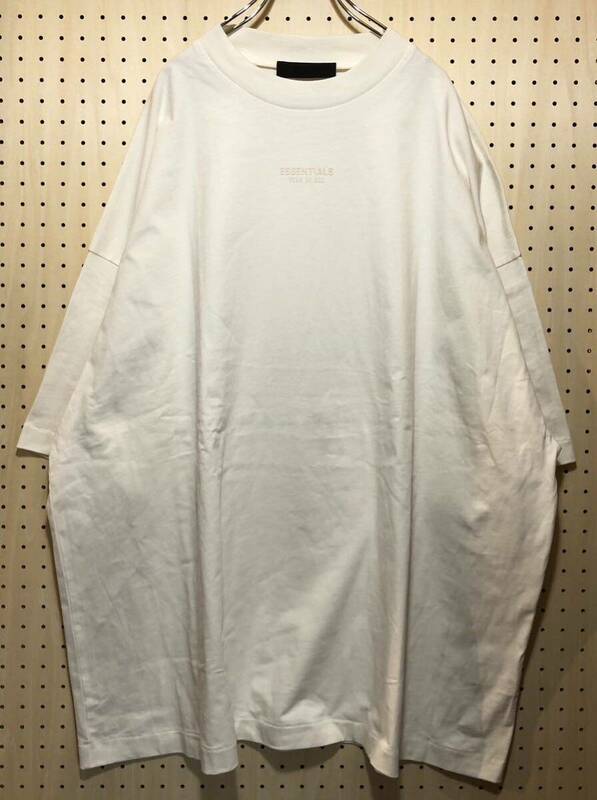 【XL】 新品 FOG ESSENTIALS Logo Print Tee Cloud Dance フィアオブゴッド エッセンシャルズ ロゴ プリント Tシャツ (125BT232001F) F636