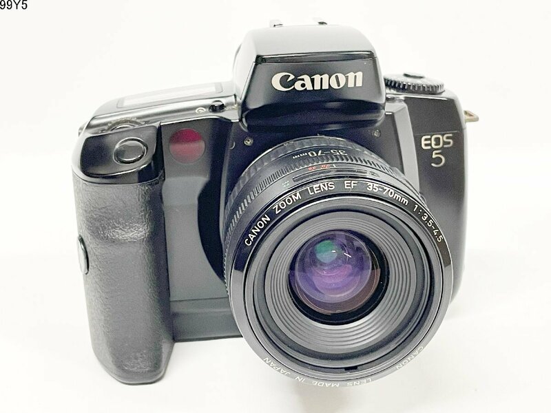 ★Canon キャノン EOS 5 ZOOM EF 35-70mm 1:3.5-4.5 イオス 一眼レフ フィルムカメラ ボディ レンズ 99Y5-7