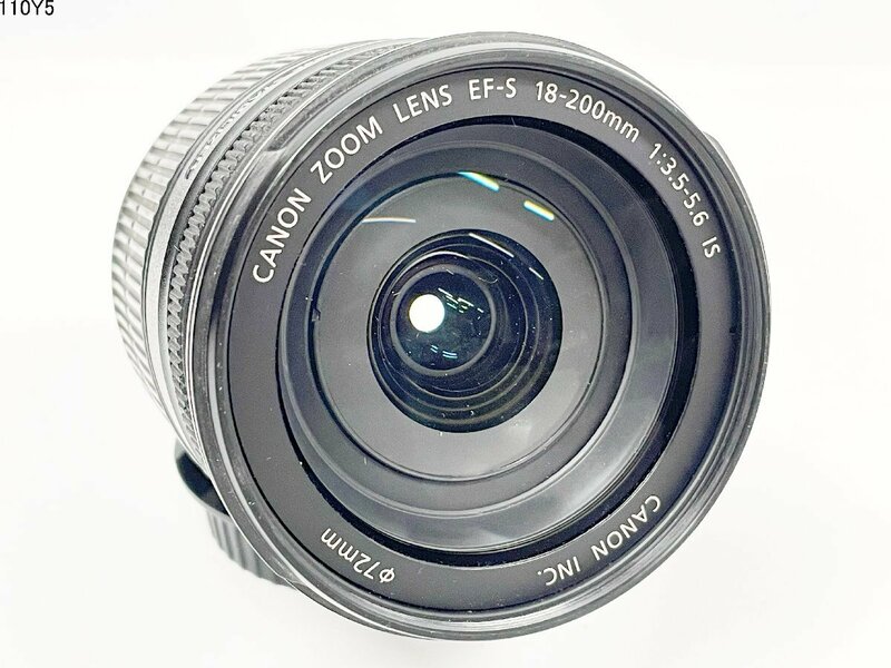 ★Canon キャノン ZOOM EF-S 18-200mm 1:3.5-5.6 IS IMAGE STABILIZER 一眼レフ カメラ レンズ 110Y5-7