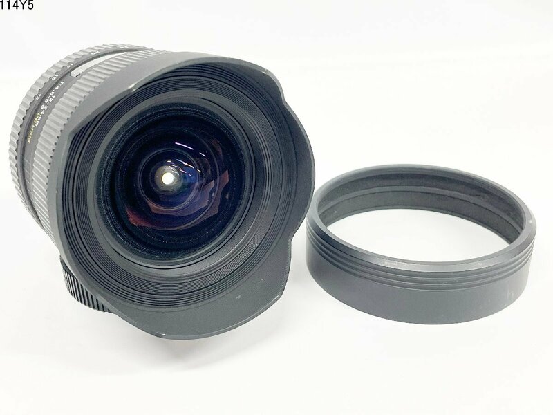 ★SIGMA シグマ EX 12-24mm 1:4.5-5.6 DG HSM Canon キャノン用 一眼レフ カメラ レンズ 114Y5-7