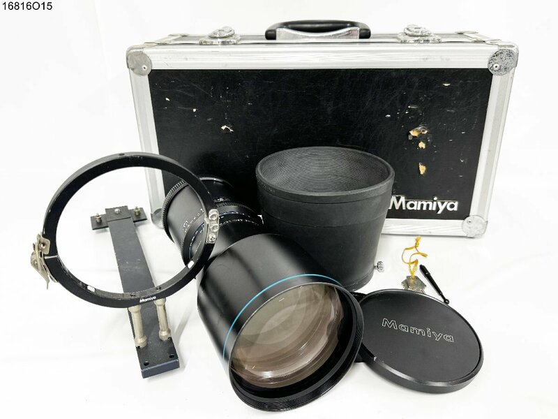 ★Mamiya マミヤ APO-SEKOR Z f=500mm 1:6 中判 カメラ レンズ フード ハードケース付 16816O15-14