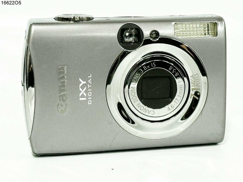 ★Canon キャノン IXY DIGITAL 900 IS PC1209 シルバー コンパクト デジタルカメラ バッテリー有 動作未確認 16622O5-12